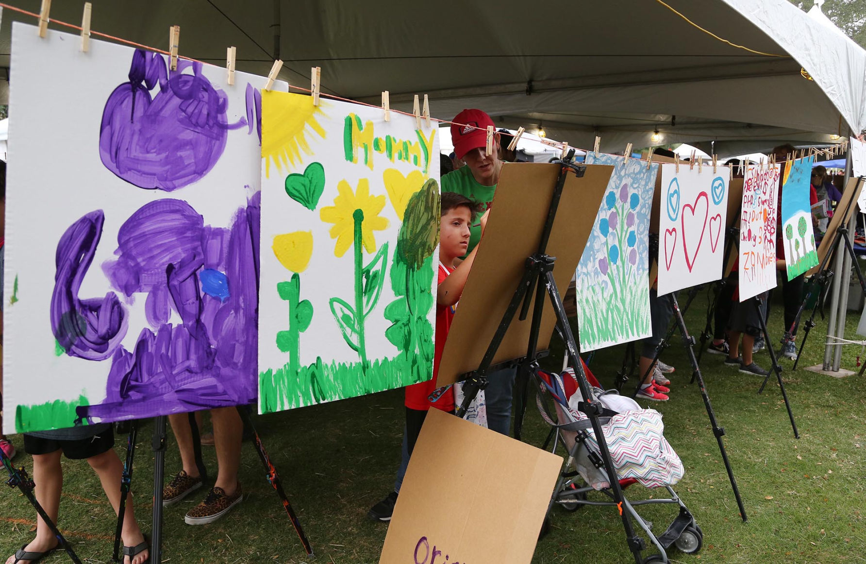 Waco Art Festival - painting